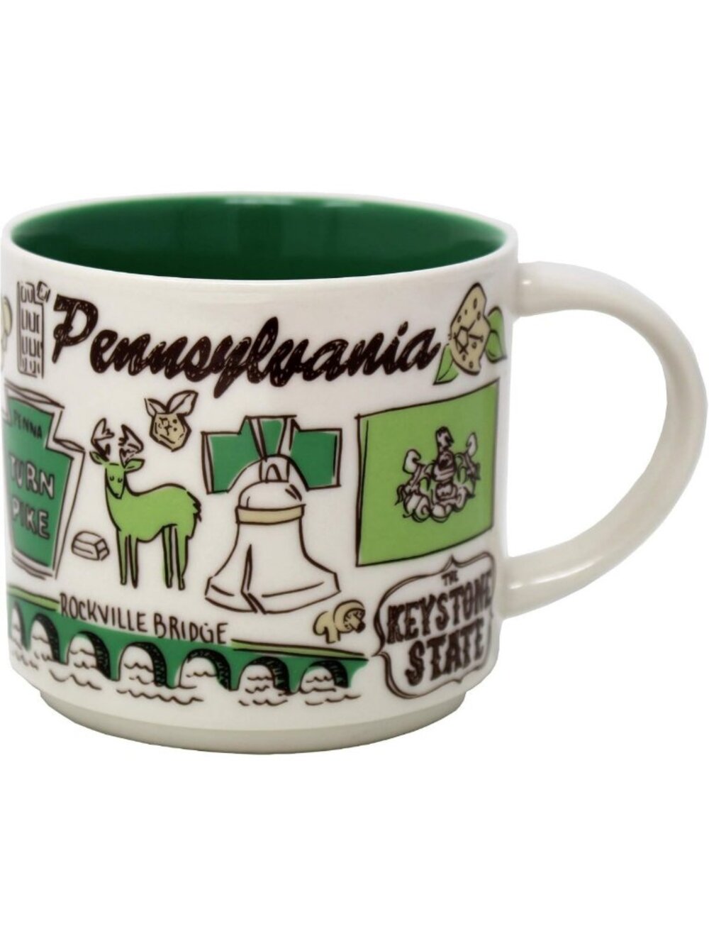 14 Oz Pennsylvania Travel Mug - Been There Series Coffee Cup, Perfect Gift